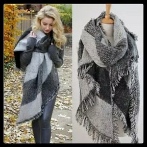 Pashmina Cashmere Thick Womens Shawl Scarf